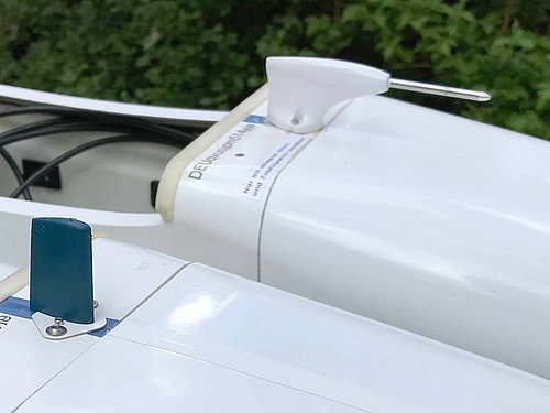 Germandrones new Pitot solution compared to a classical pitot tube on a UAV